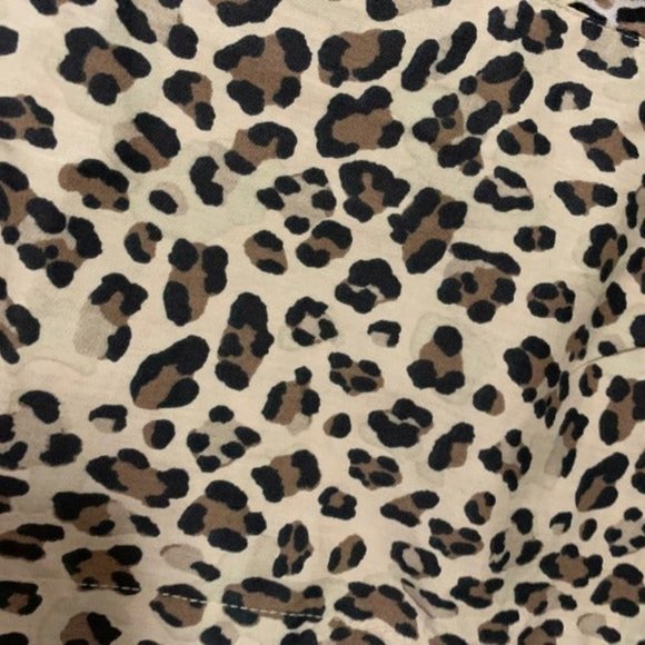 Cathy Daniels Leopard Print Button Down Shirt Size - Picture 5 of 5